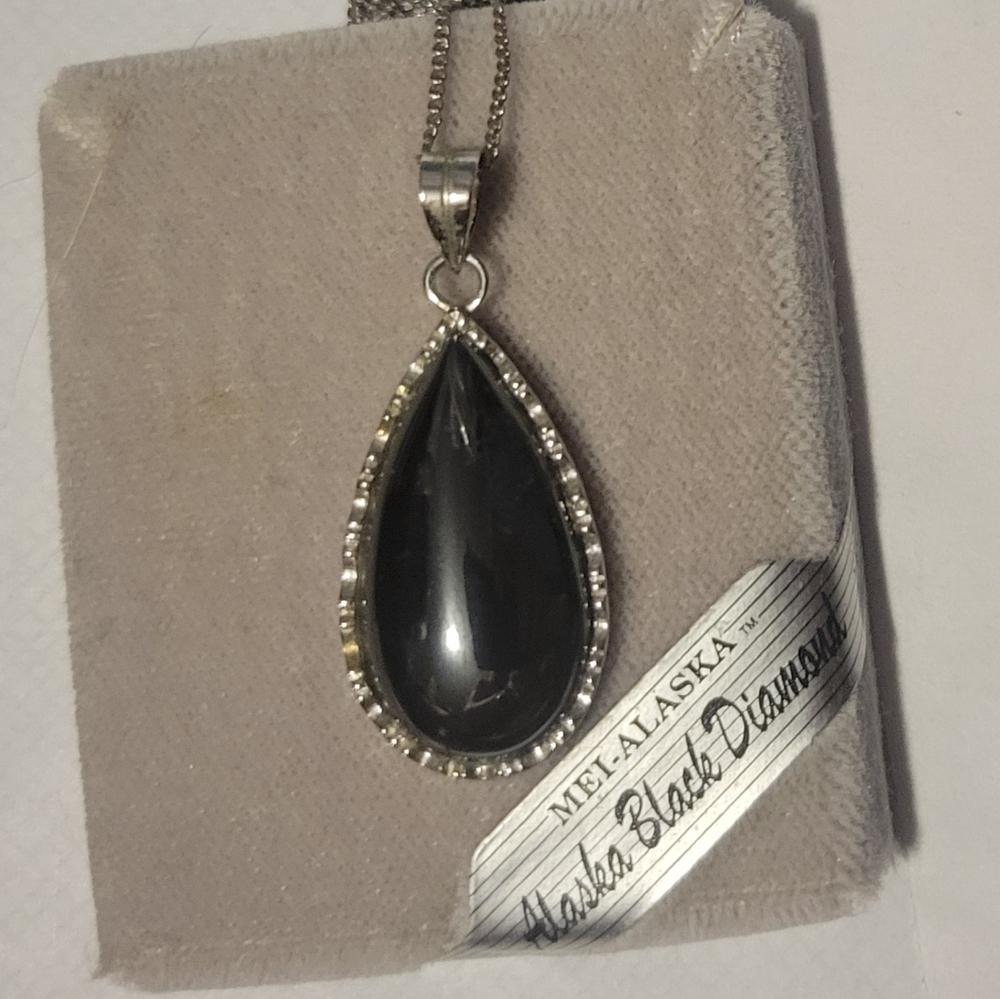 Alaska Black Diamond necklace